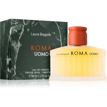 Laura Biagiotti Roma Uomo for men Eau de Toilette pentru bărbați - imagine 3